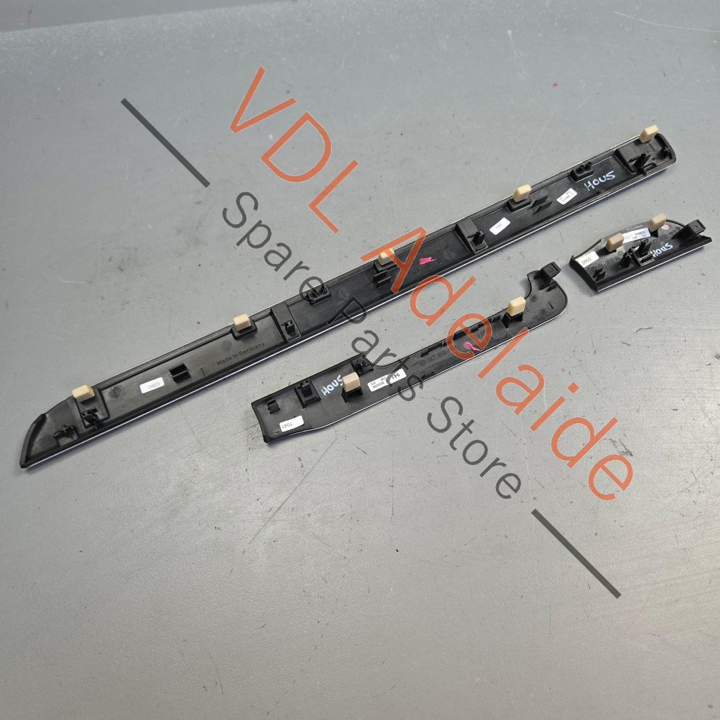 5K2858418CDV8 VW Golf R Mk6 Matt Aluminium Chrome Dashboard Dash Trim Insert Set for RHD 5K2858418C DV8