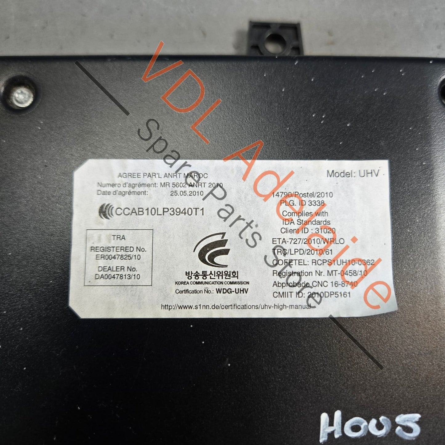 5K0035730B Genuine VW Bluetooth Control Module Adapter 5K0035730B