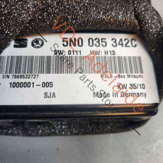 5N0035342C    Volkswagen VW Golf Mk6 Multimedia Interface Box Media-In Control Unit 5N0035342C