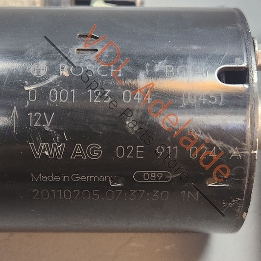 02E911024A    VW Golf 2.0 1.1KW Starter Motor Bosch 02E911024A