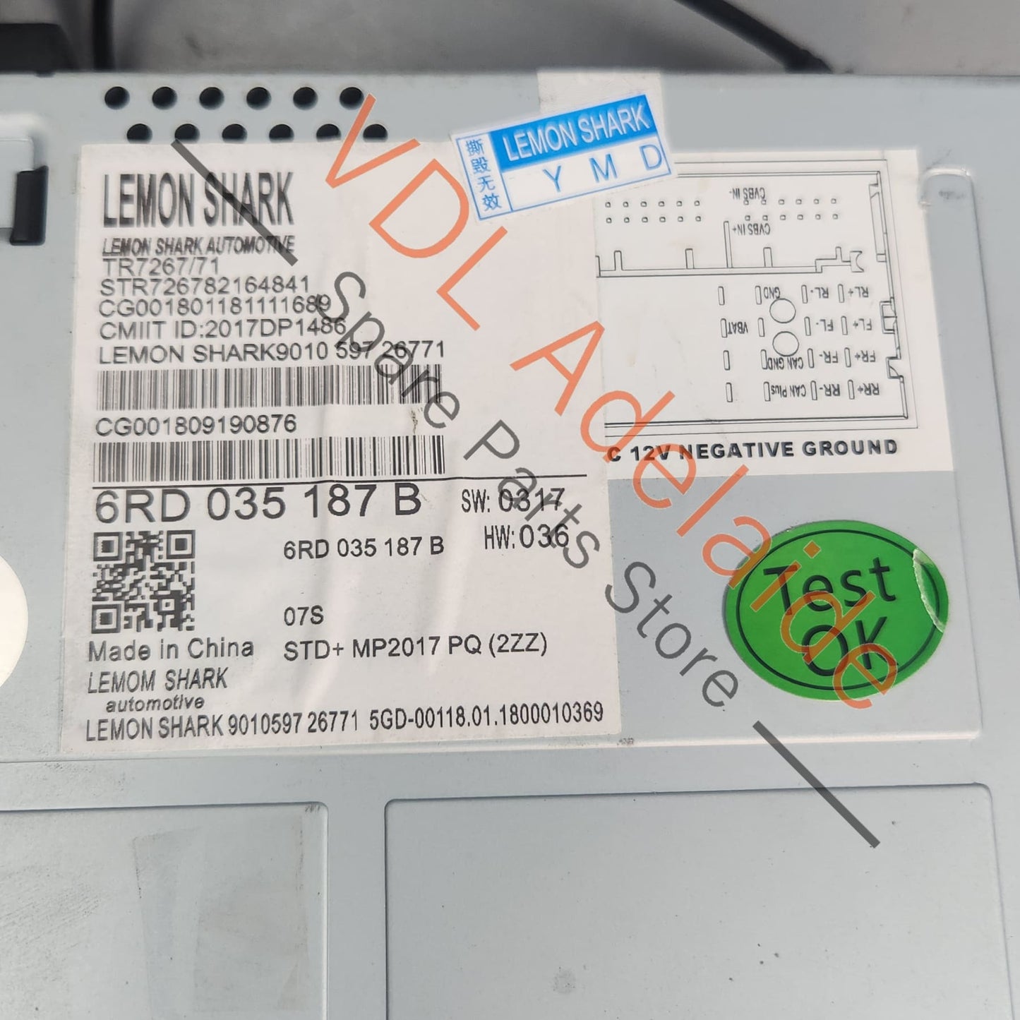 6RD035187B MIB RCD360 Carplay Car Radio 6RD 035 187B Noname RCD360 For VW Golf 5 6 Jetta MK5 MK6 Polo Passat B6 B7 Tiguan
