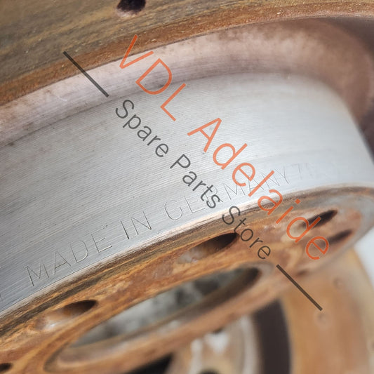 1K0615301M    Genuine VW Golf R MK6 Front Disc Brake Rotors (pair) 345 x 30mm 1K0615301M