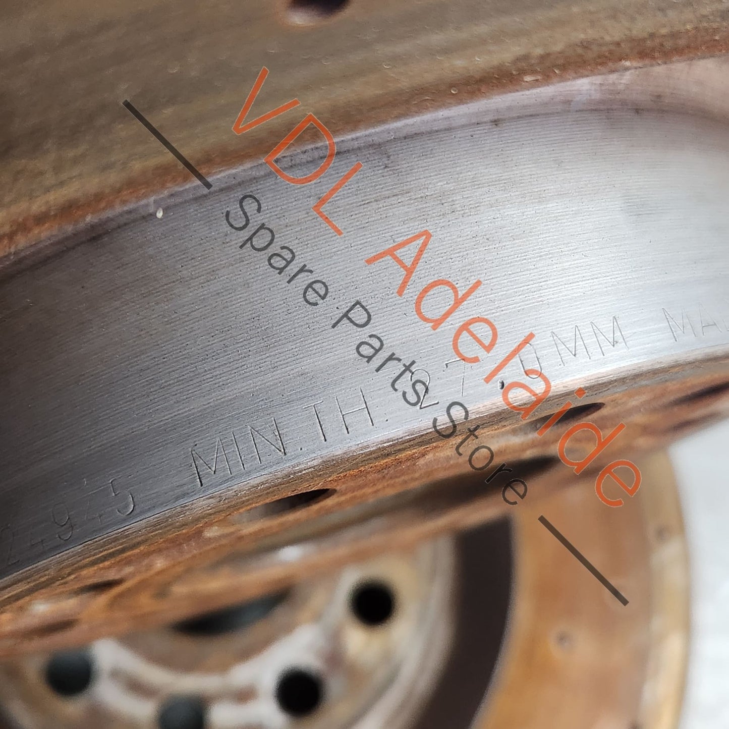 1K0615301M Genuine VW Golf R MK6 Front Disc Brake Rotors (pair) 345 x 30mm 1K0615301M