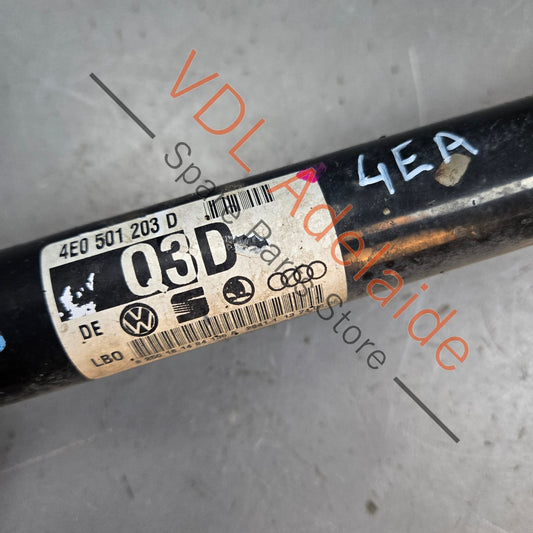 4E0501203D Audi A8 D3 4E Rear Axle CV Driveshaft 4E0501203D