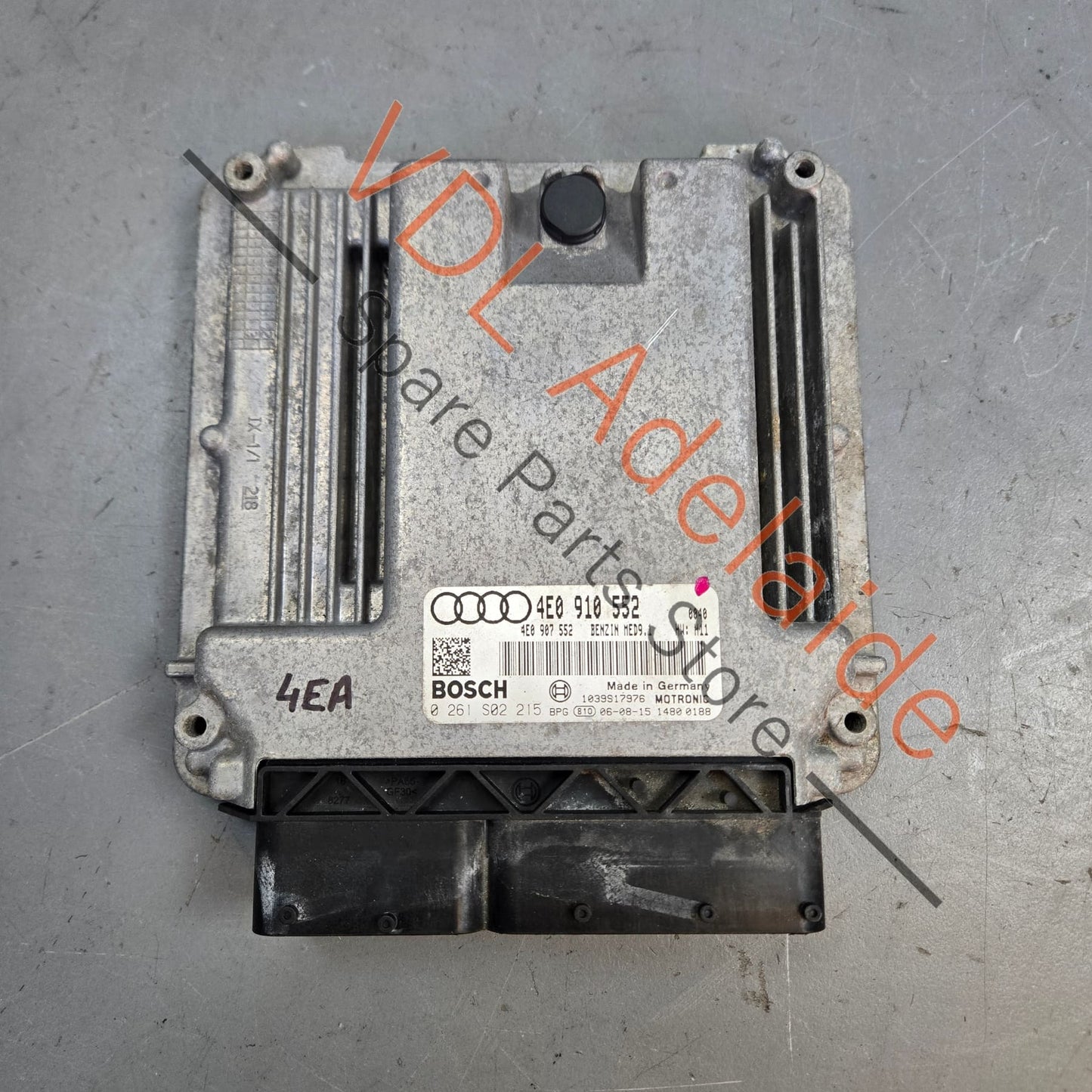 4E0910552X 4E0910552 Audi D3 S8 V10 Engine ECU Controller 4E0910552X MED9.1 BSM 450PS 331kw