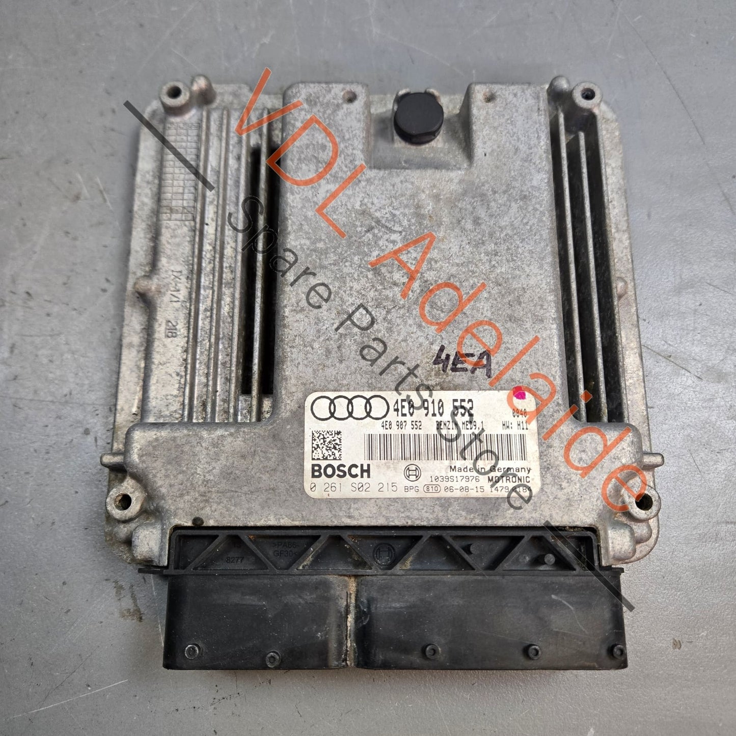 4E0910552X 4E0910552 Audi D3 S8 V10 Engine ECU Controller 4E0910552X MED9.1 BSM 450PS 331kw