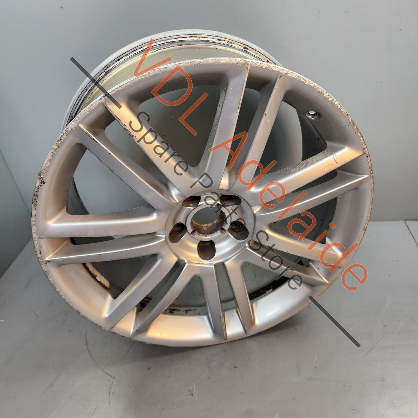 4E0601025AP Audi S8 A8 D3 20 x 9 Alloy Wheel 7 Dual Spoke Speedline #01