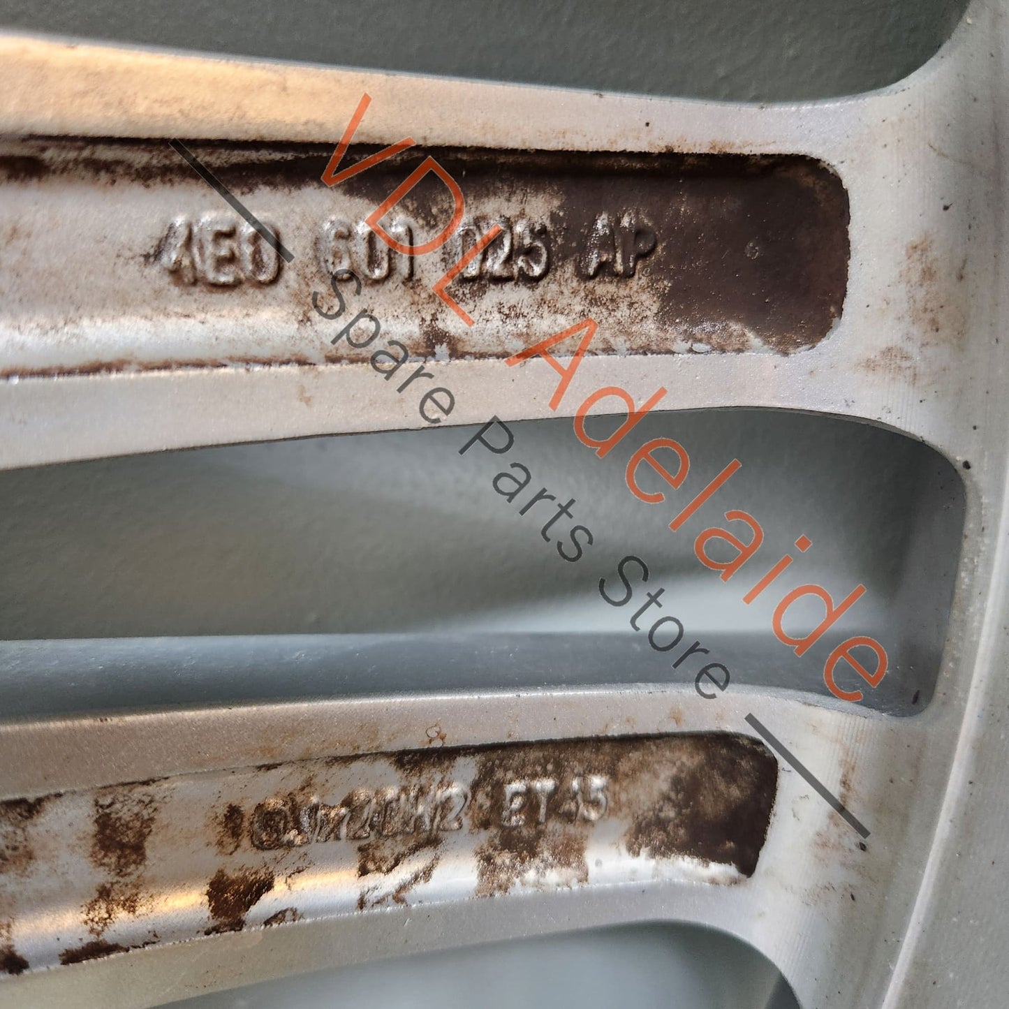 4E0601025AP Audi S8 A8 D3 20 x 9 Alloy Wheel 7 Dual Spoke Speedline #01