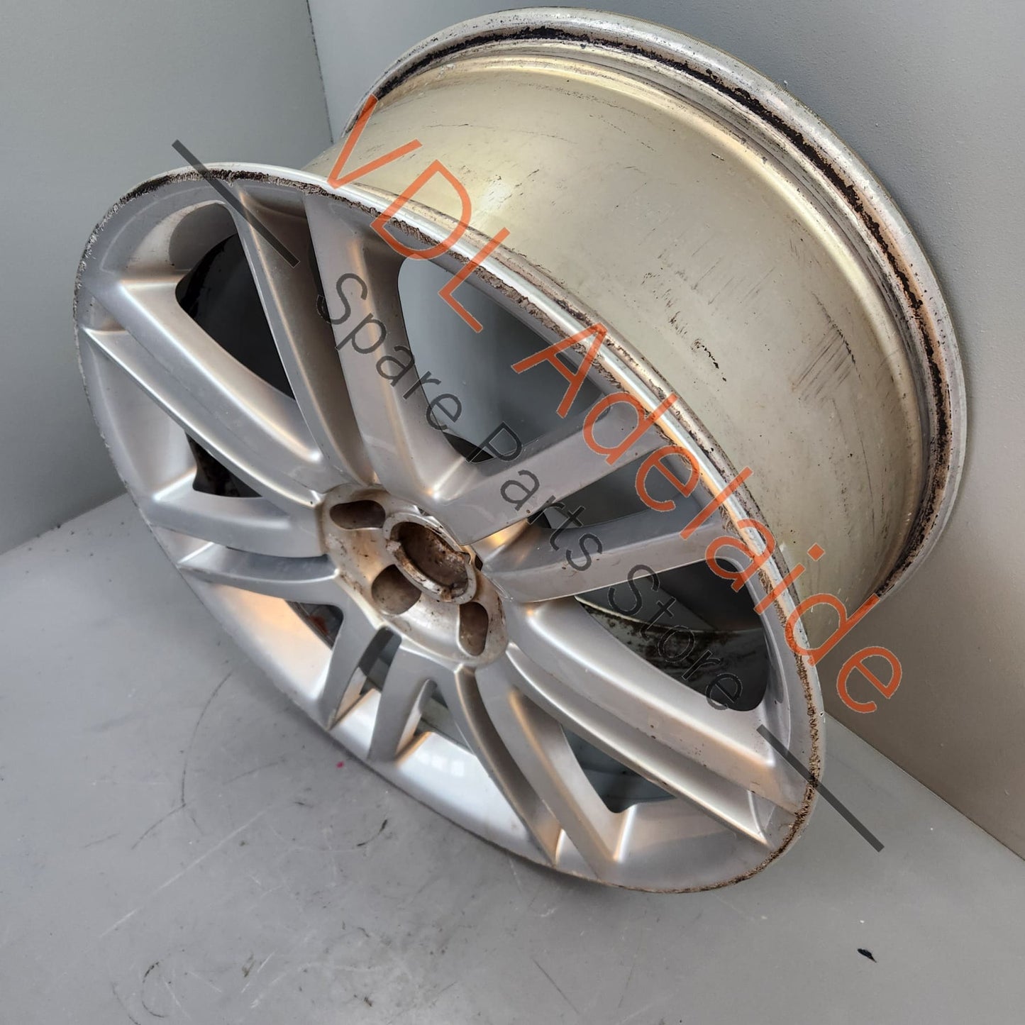 4E0601025AP Audi S8 A8 D3 20 x 9 Alloy Wheel 7 Dual Spoke Speedline #04