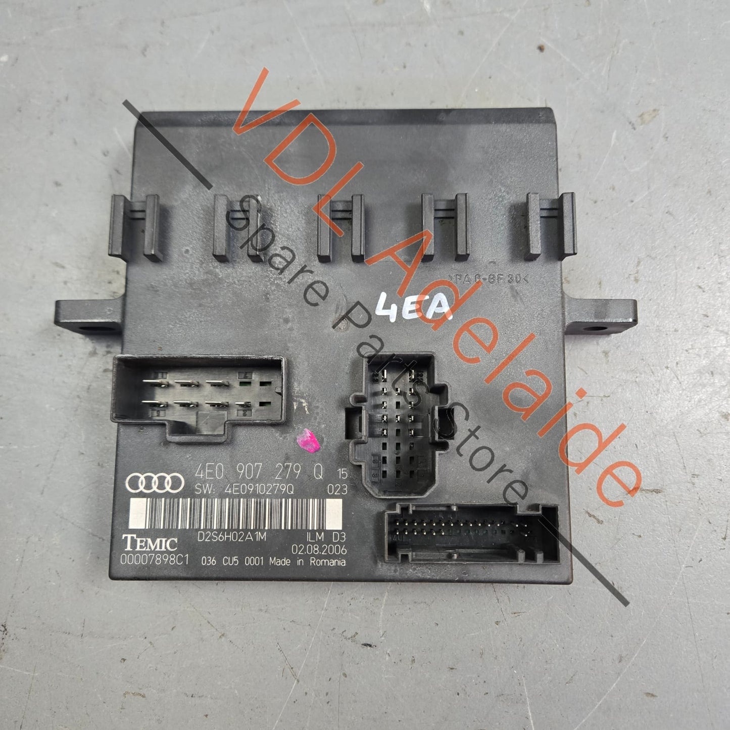 4E0910279S 4E0907279Q Audi A8 D3 4E Onboard Power Supply Control Unit 4E0910279S 4E0907279Q