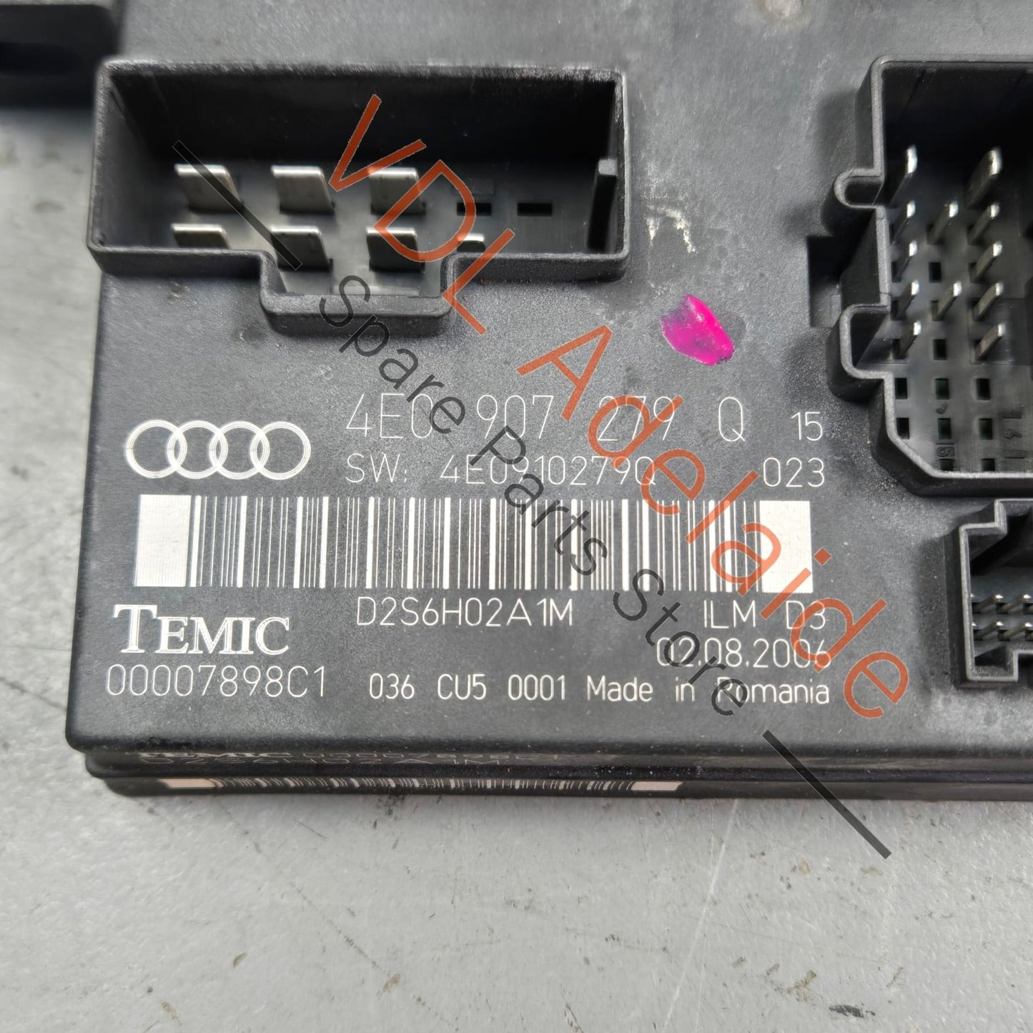 4E0910279S 4E0907279Q Audi A8 D3 4E Onboard Power Supply Control Unit 4E0910279S 4E0907279Q