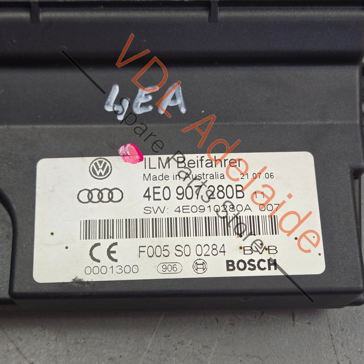 4E0907280B 4E0910280A Audi A8 S8 D3 BCM Body Control Module 4E0907280B 4E0910280A