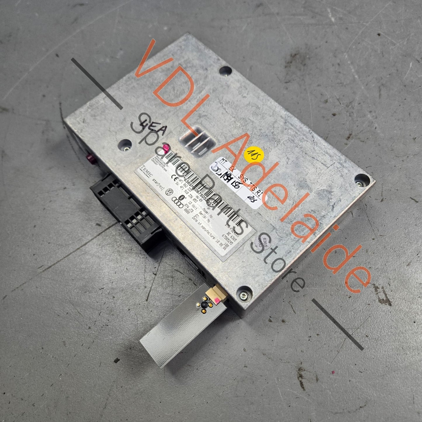 4F1910336 4F1910336D Audi Bluetooth Telephone Interface Box Control Module 4F1910336D