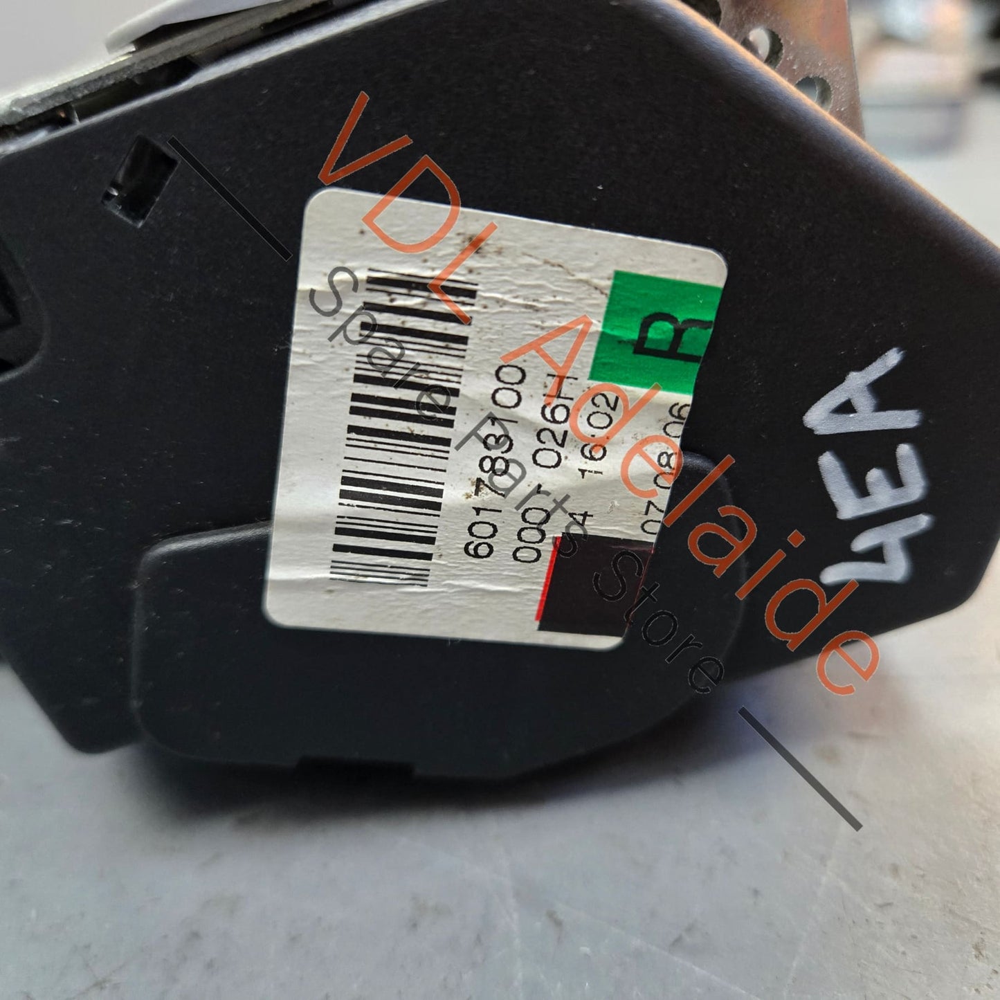 4E0857806BKPF 4E0857806B Audi A8 S8 Rear Right Seat Belt Seatbelt 4E0857806B KPF Colour Platinum