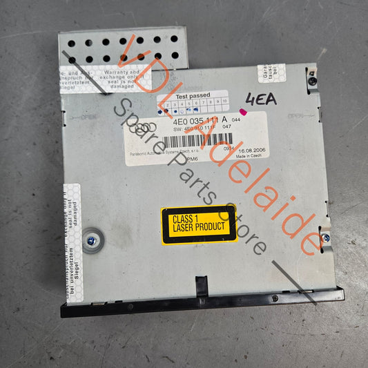 4E0035111A Audi 6 Disc CD Changer 4E0057111 4E0910111
