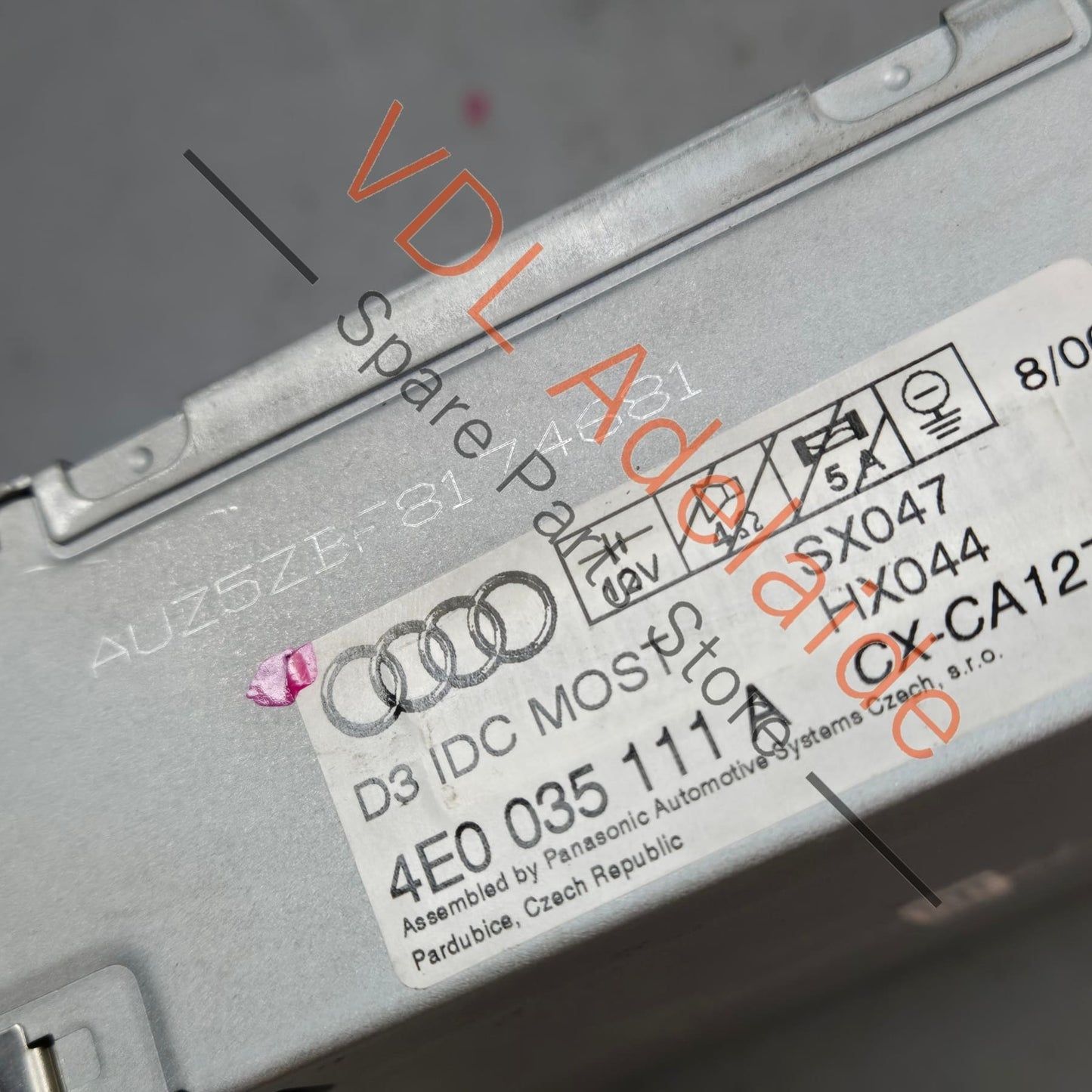 4E0035111A Audi 6 Disc CD Changer 4E0057111 4E0910111