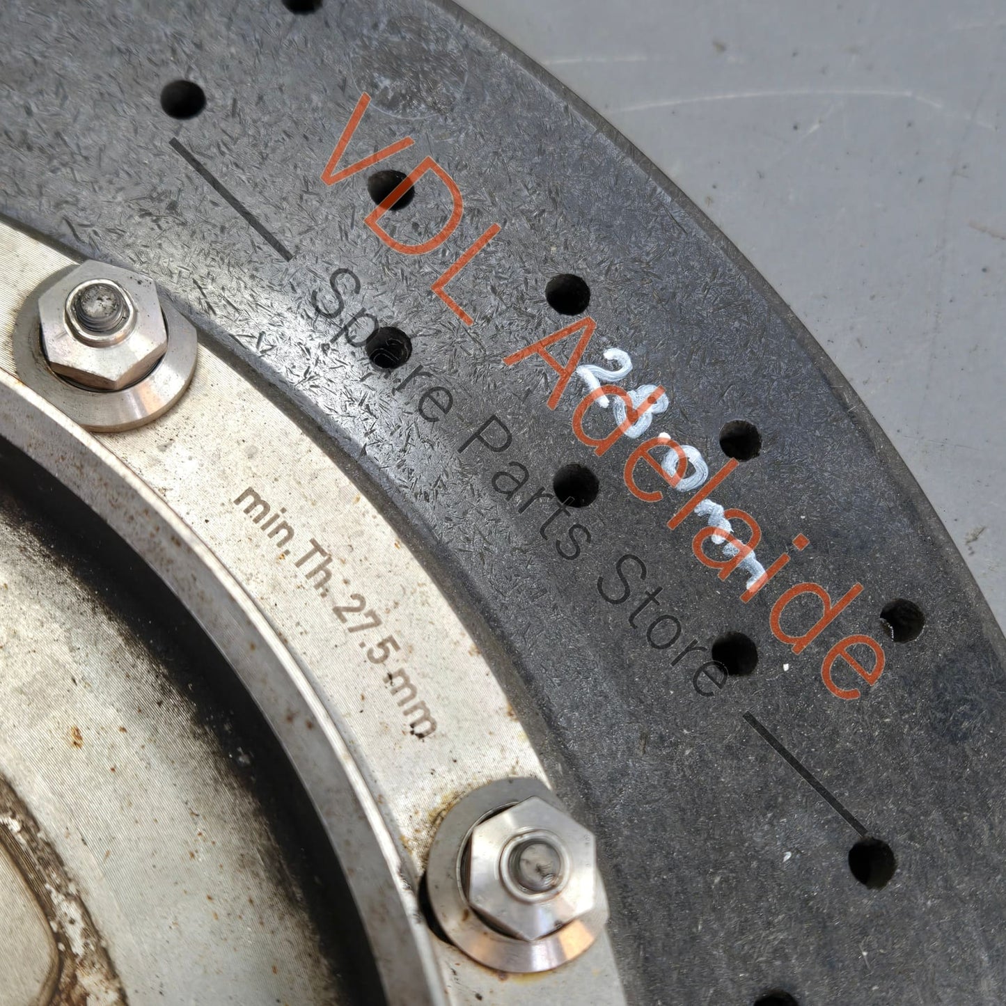 4E0615601N 4E0615602B Audi RS7 S8 Bentley Continental Rear Carbon Ceramic Brake Disc Rotor Pair 4E0615601N 4E0615602B 356mm x 22mm