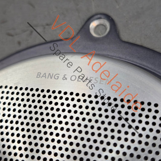 4E0868153 Audi A8 S8 Stainless Steel Speaker Cover Trim for Small Speaker in Front or Rear Door 4E0868153