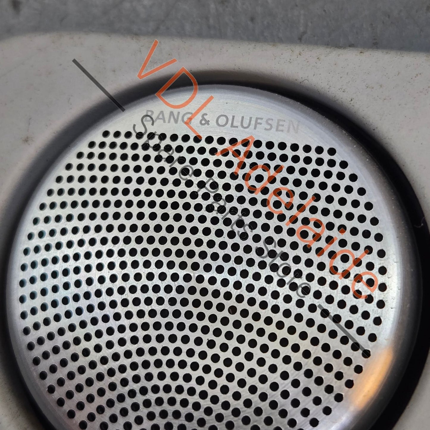 4E0868175 4E0868556 Audi A8 S8 Stainless Steel Speaker Cover Trim for Small Speaker 4E0868175