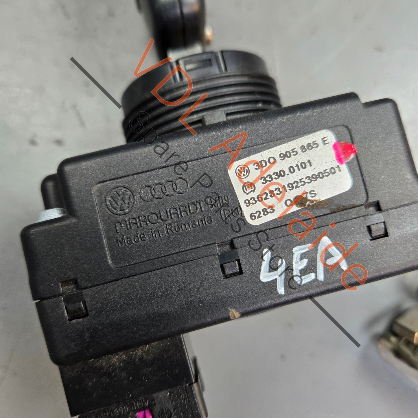 3D09058654E Audi A8 S8 Ignition Start Switch with Matched blade key 3D0905865H