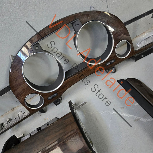 4E0863916G3J3 4E2857115C3J3 4E0857967C3J3 4E0857968C3J3 Audi A8 Interior Wood Grain Doors & Dashboard Grey Birch for RHD models