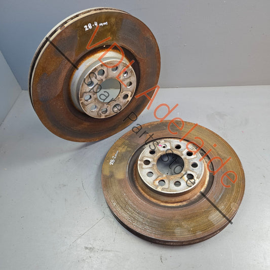 1K0615301AD    VW Golf MK7 R Audi S3 Pair of 340mm x 30mm Front Brake Disc Rotors 1K0615301AD