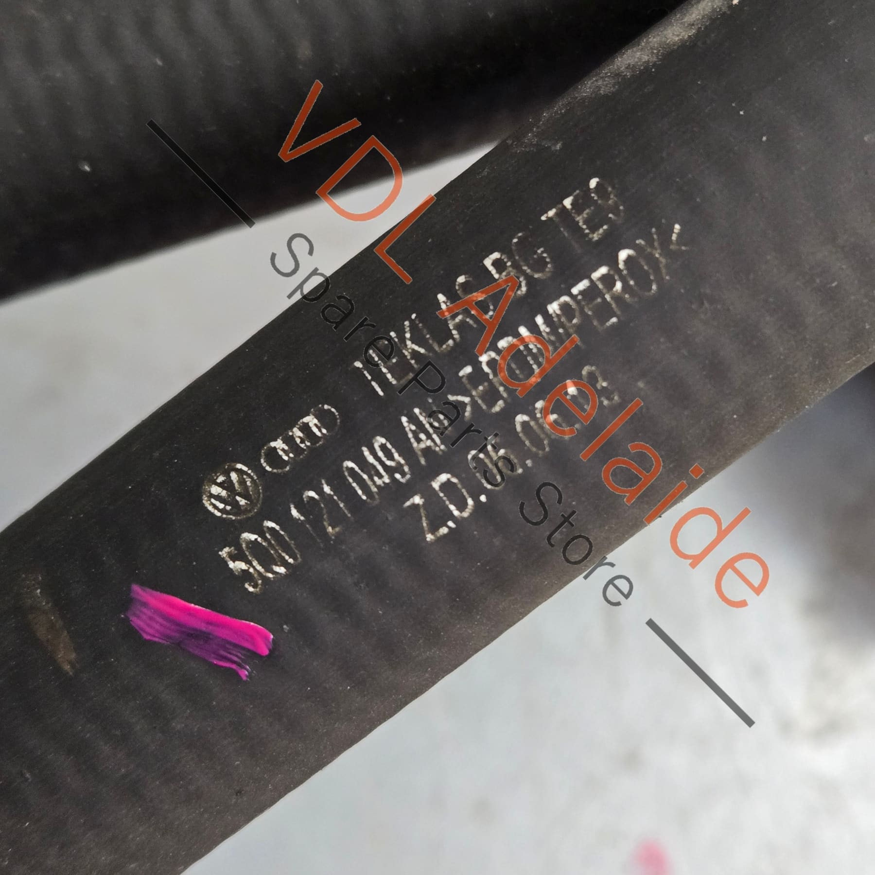 5Q0121101P 5Q0121051L   VW Golf R MK7 7.5 Additional Radiator Cooling Hoses Pipe 5Q0121101P 5Q0121051L