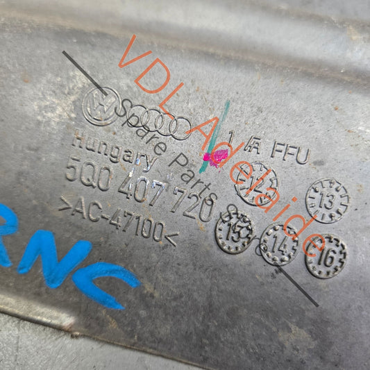 5Q0407720    Golf R MK7 7.5 Audi S3 Front Driveshaft Heat Sheld Cover Plate Aluminium 5Q0407720