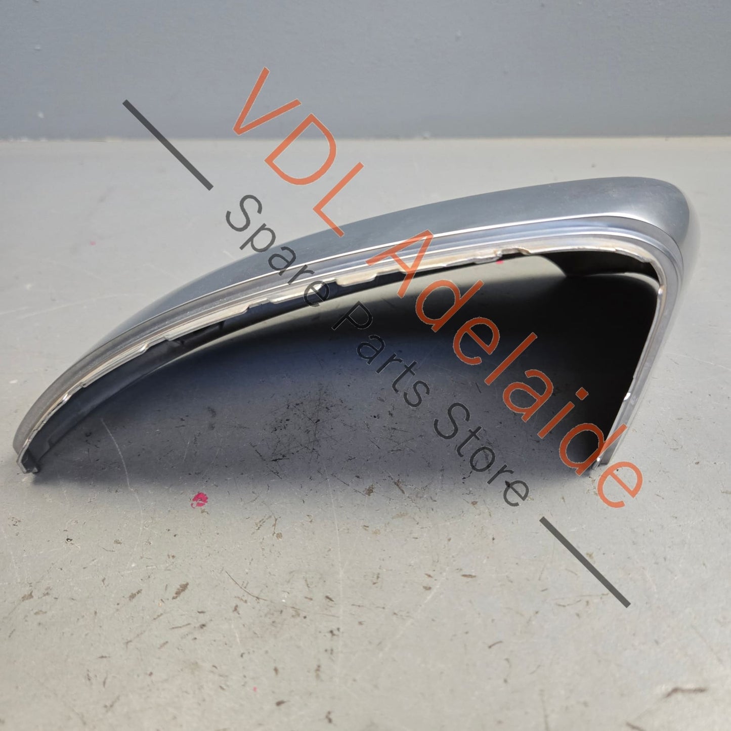 5G0857537G3Q7 VW Golf R MK7 Aluminium Chrome Finish Left Side Wing Mirror Cover Cap 5G0857537G 3Q7