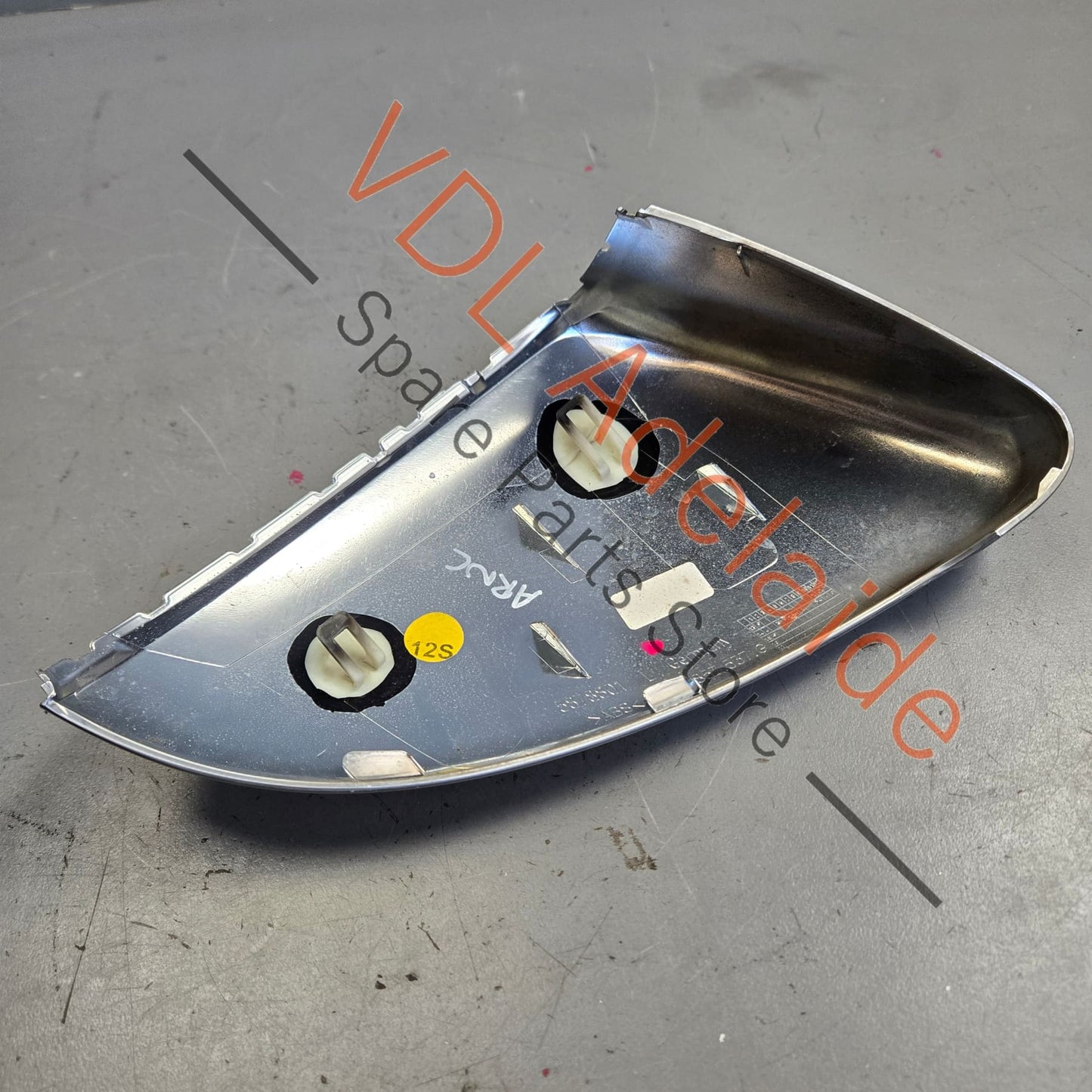 5G0857537G3Q7 VW Golf R MK7 Aluminium Chrome Finish Left Side Wing Mirror Cover Cap 5G0857537G 3Q7