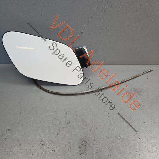 5G0809909 5G0809857   VW Golf GTi Mk7 Fuel Filler Flap Door and Cap 5G0809857 Pure White 0Q LC9A 5G0809909