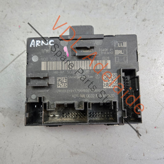 5Q0959592D    VW Golf MK7 7.5 Front Passengers Door Control Unit 5Q0959592D