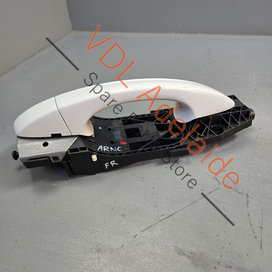 5G0837206QGRU 5G0837206R   VW Golf MK7 Front Right Exterior Door Handle Keyless Entry Pure White 0Q C9A LC9A 5G0837206R GRU
