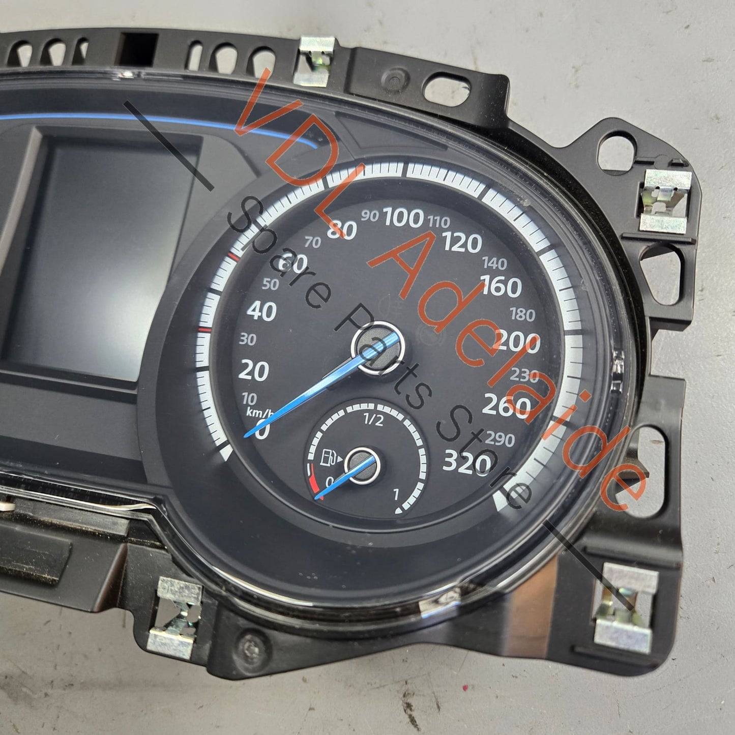 5G0920758 VW Golf R MK7 Combi-instrument Kombiinstrument Dash Cluster 320 km/h 5G1920758