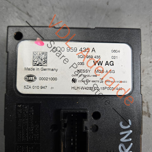 5Q0959435B 5Q0959435A   VW Golf MK7 KESSY Keyless Access Start Control Module 5Q0959435B 5Q0959435A
