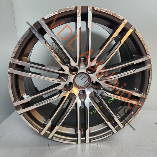 95836214220 KPL    1x Porsche Cayenne 21in 21x10 Alloy Wheel Turbo Design 95836214220 #02