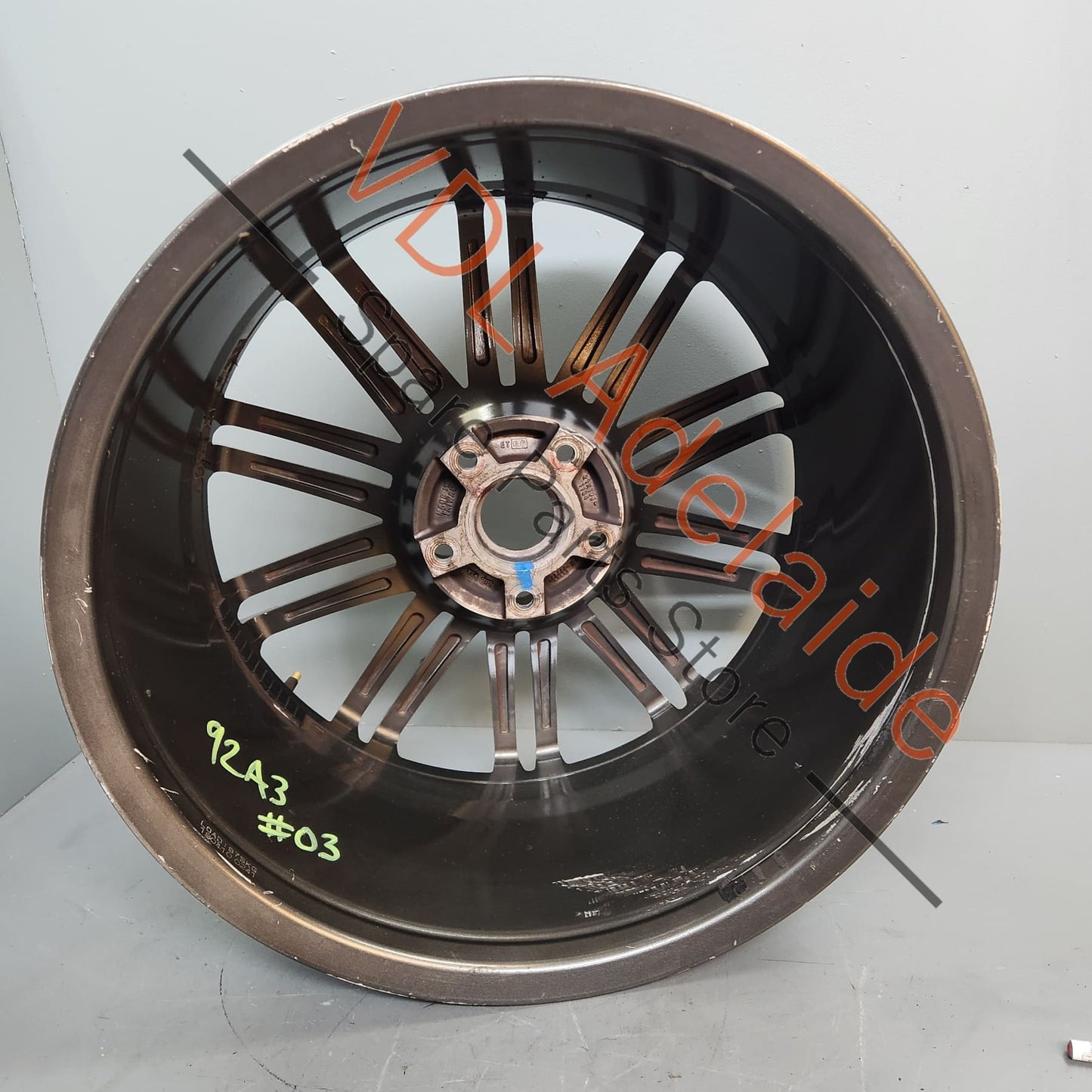 95836214220 KPL 1x Porsche Cayenne 21in 21x10 Alloy Wheel Turbo Design 95836214220 #03