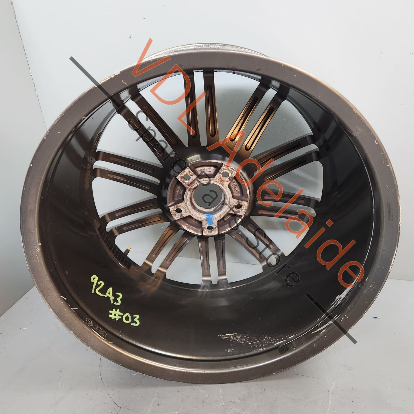 95836214220 KPL 1x Porsche Cayenne 21in 21x10 Alloy Wheel Turbo Design 95836214220 #03