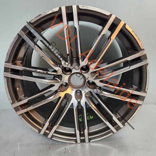 95836214220 KPL    1x Porsche Cayenne 21in 21x10 Alloy Wheel Turbo Design 95836214220 #03