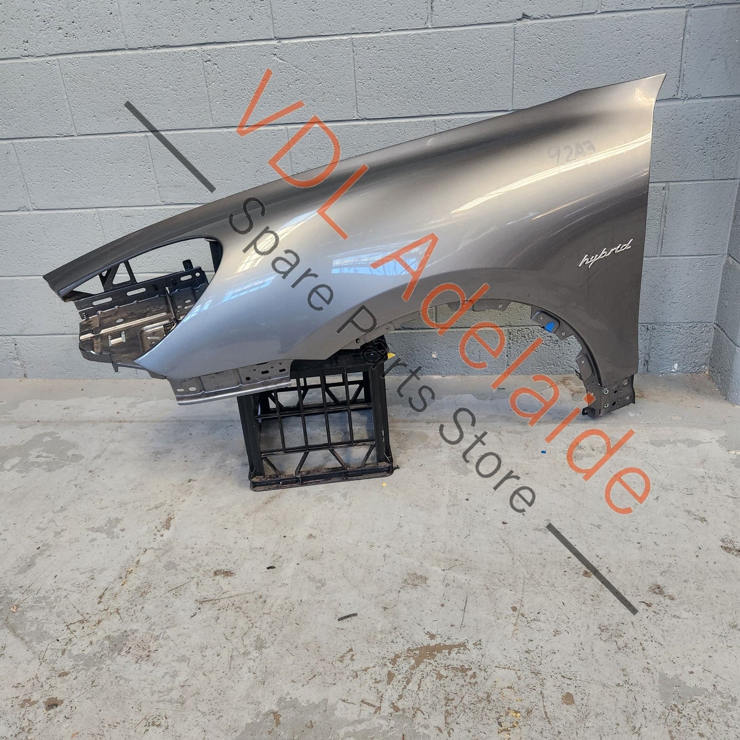 Porsche Cayenne 958 Front Left Fender Mudguard Panel Meteor Gray Metallic M7W/9Q