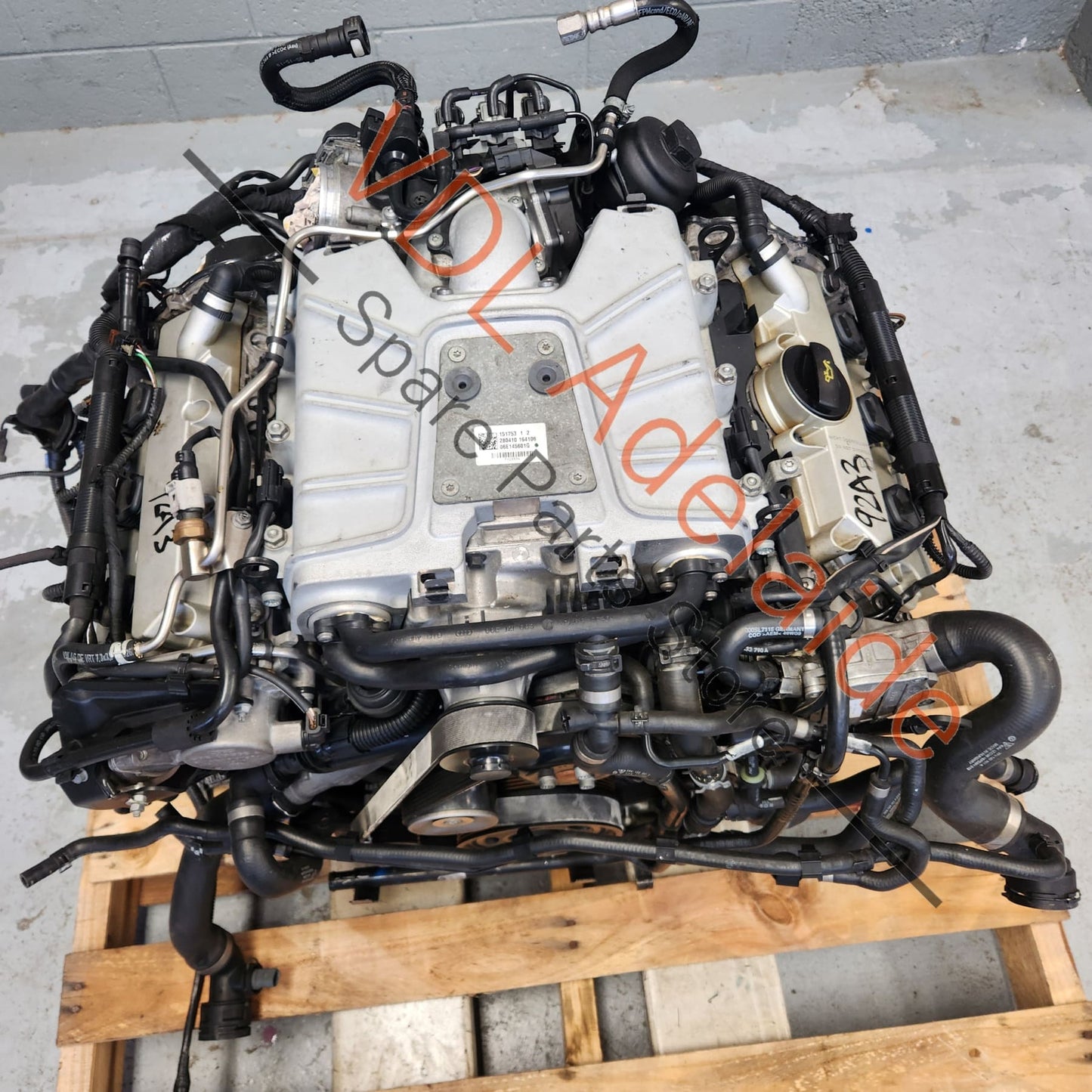 06EC Porsche Cayenne 958 3.0L V6 245kw 06EC Petrol Engine Supercharged Complete incl Wiring etc