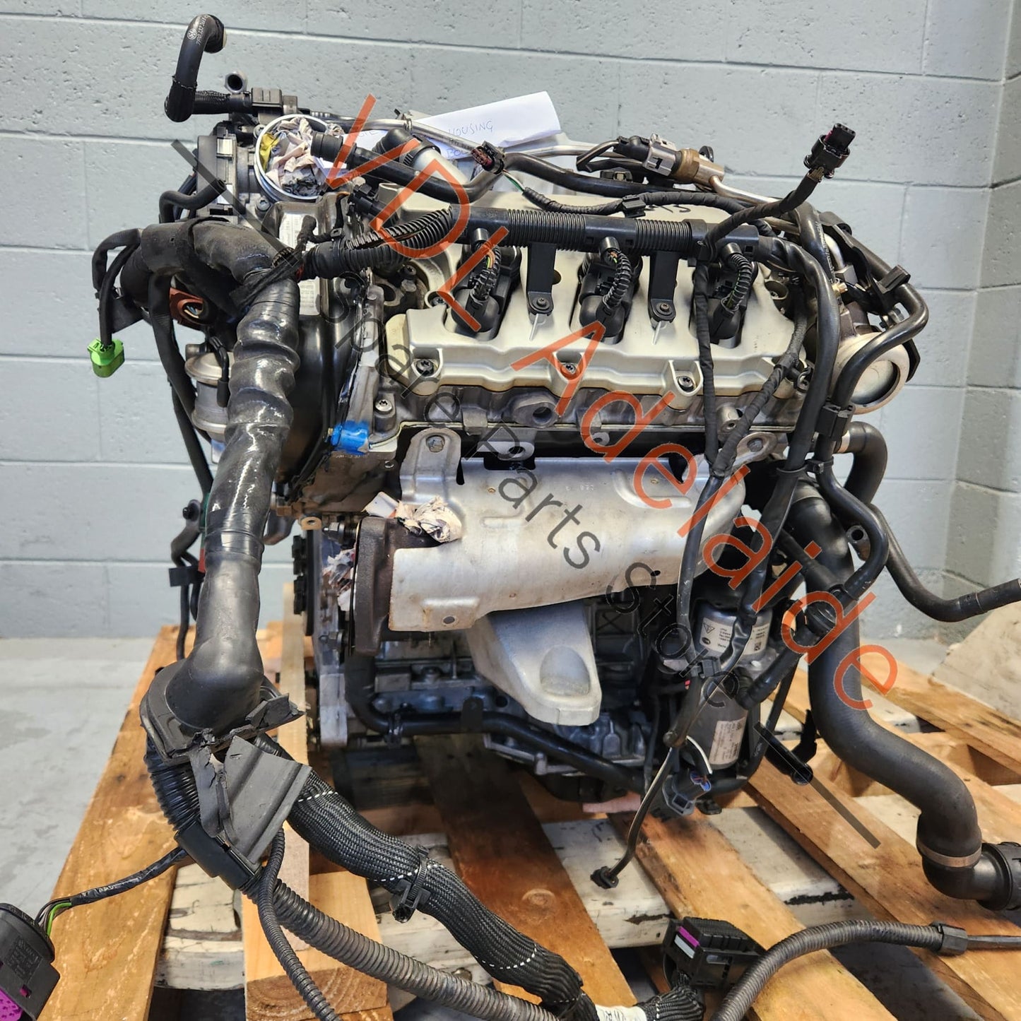 06EC Porsche Cayenne 958 3.0L V6 245kw 06EC Petrol Engine Supercharged Complete incl Wiring etc