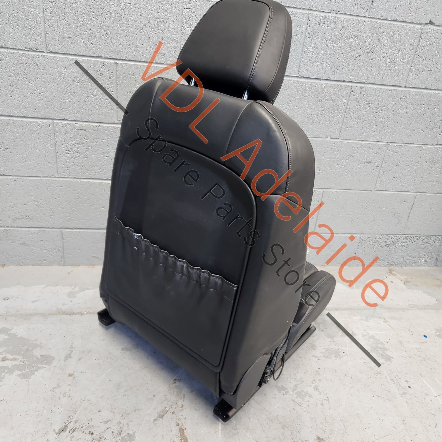 9A7959748B Porsche Cayenne 958 Front Left Seat Complete Black Leather w Heating 95861876004 9A7959747B