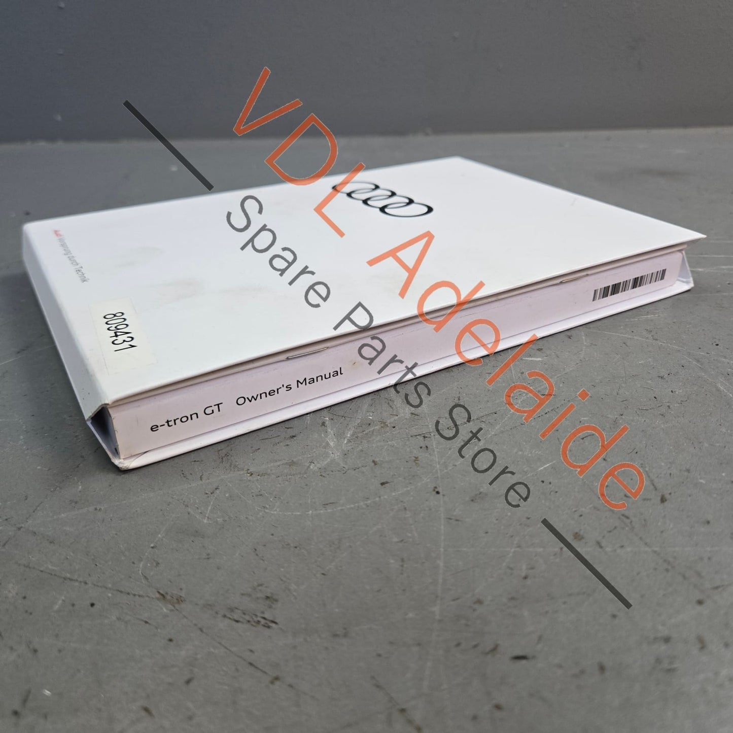 Audi E-Tron GT Owners Books