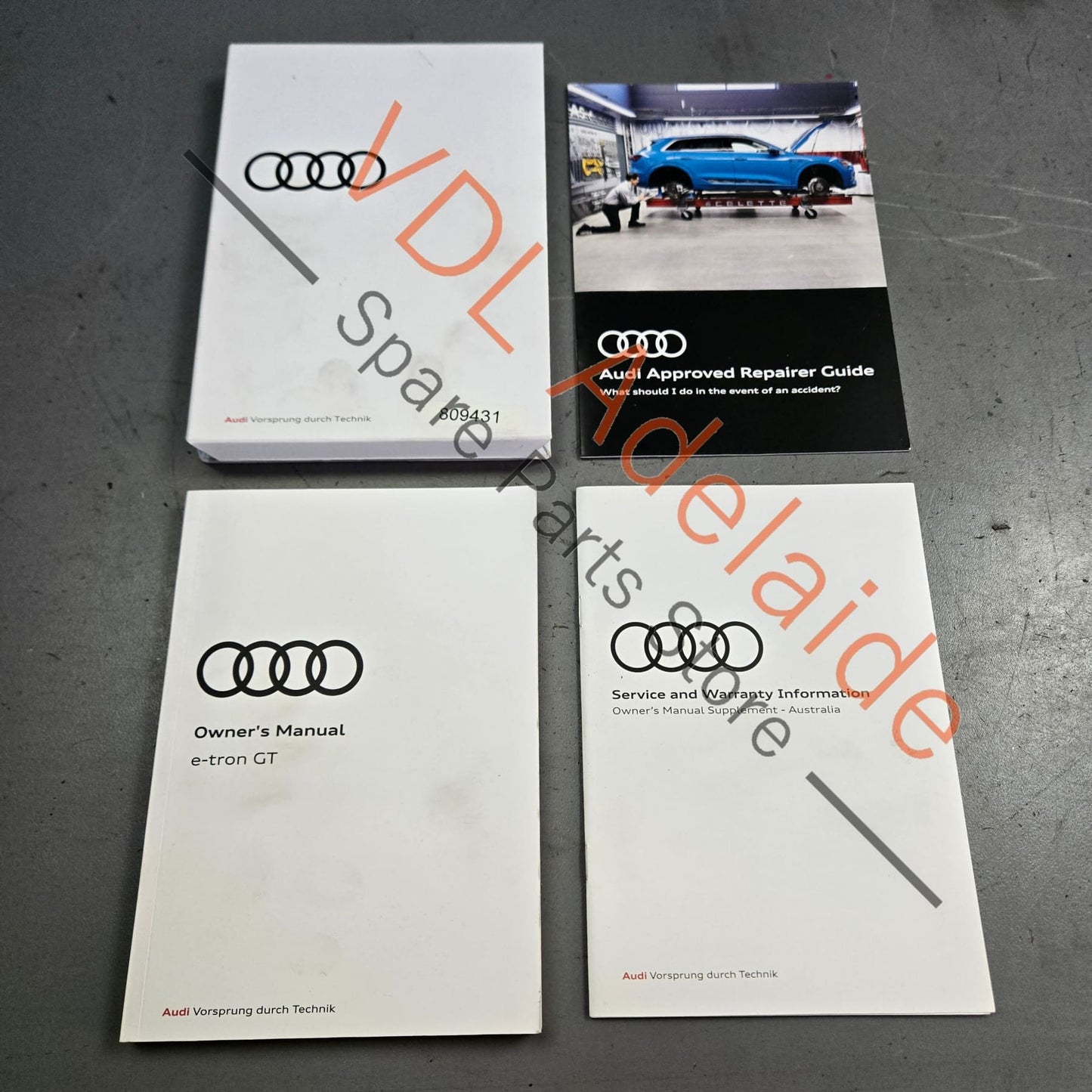 Audi E-Tron GT Owners Books