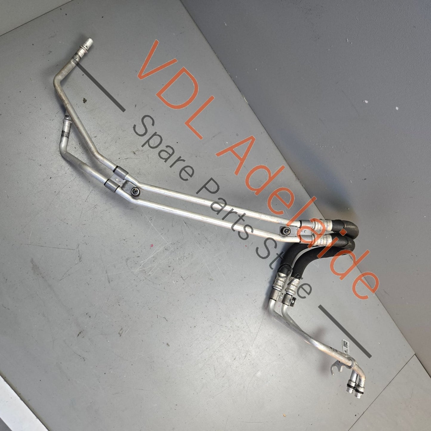 0DS 317 801 B 9A7 317 801 03 Porsche Panamera 971 Transmission Oil Cooler Pressure Hose Pipe