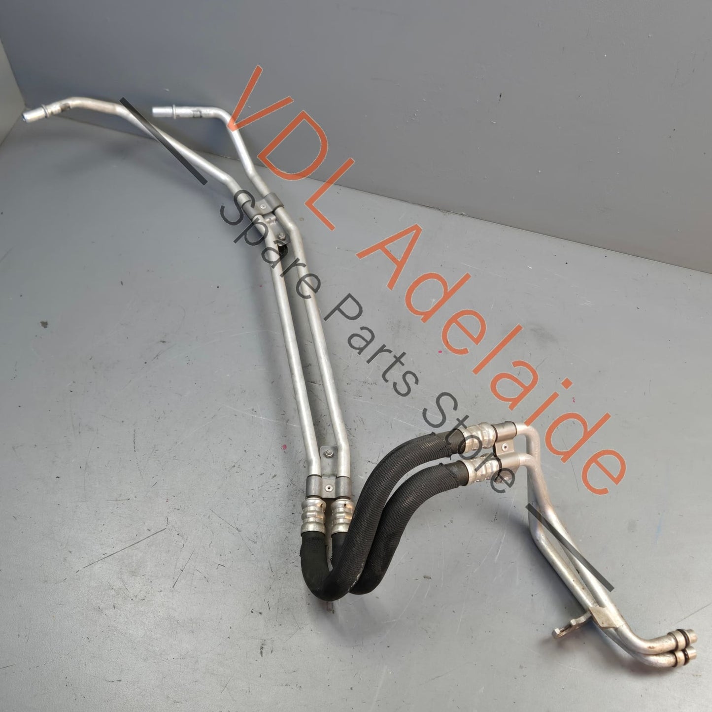 0DS 317 801 B 9A7 317 801 03 Porsche Panamera 971 Transmission Oil Cooler Pressure Hose Pipe