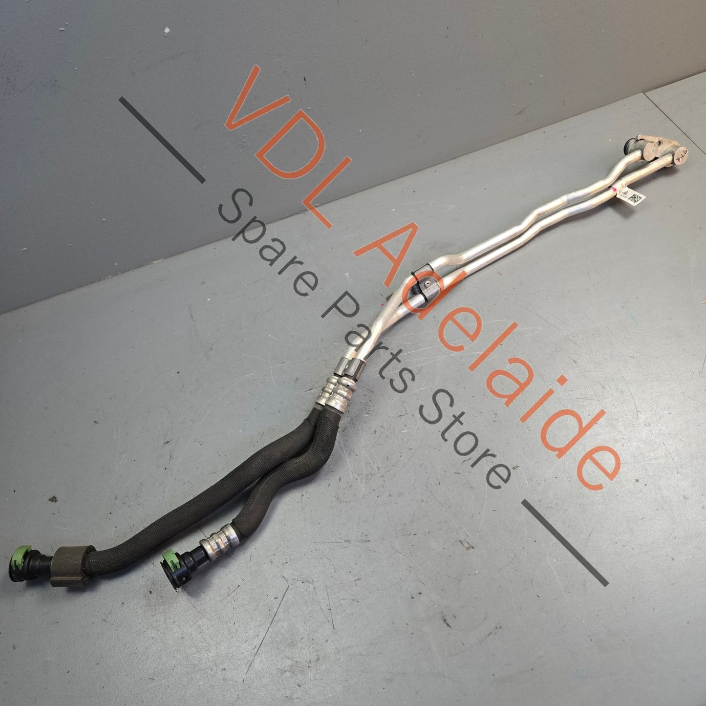 Porsche Panamera 971 Transmission Oil Cooler Pressure Hose Pipe Rear