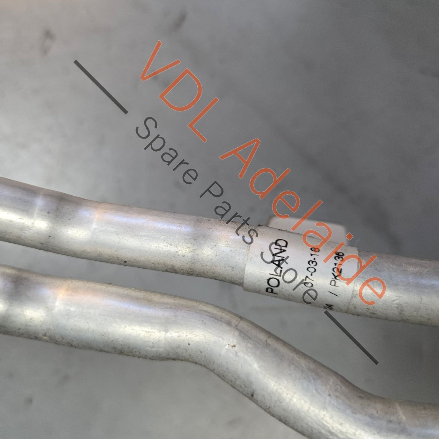 Porsche Panamera 971 Transmission Oil Cooler Pressure Hose Pipe Rear