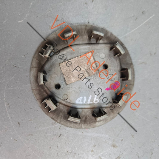 7L5 601 151    041    Porsche Cayenne Panamera Alloy Wheel Hub Cap Trim Black Concave 9P1601147 7L5601151 041